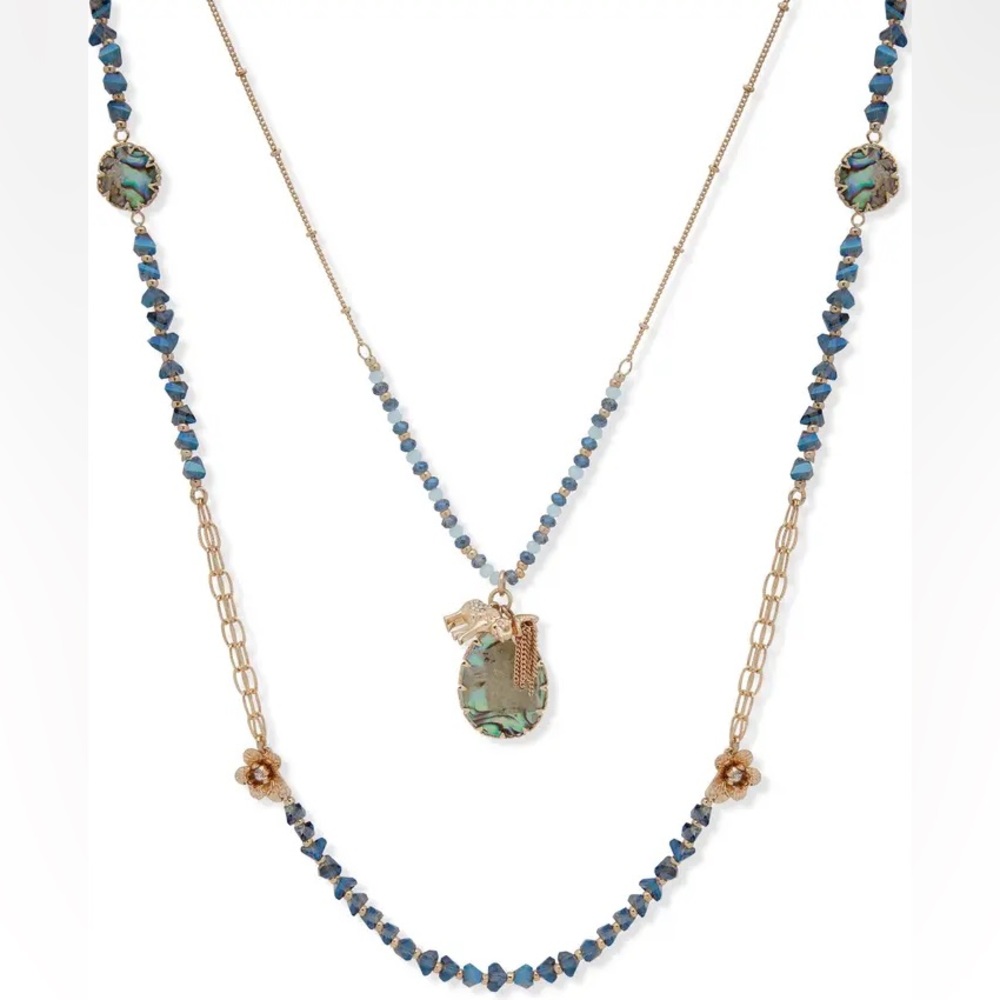Lonna & Lilly Flower Layered Necklace